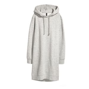 Hooded Sweatshirt Dress